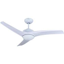V-TAC LED Decorative Ceiling Fan Light with Remote Control White 35W 1500lm 3in1 CCT