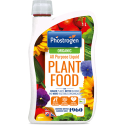 Phostrogen Organic All Purpose Liquid Plant Food Concentrate 1L