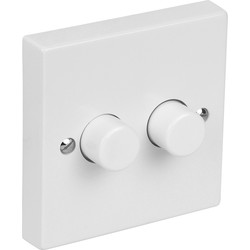Axiom / Axiom White Push Dimmer Switch