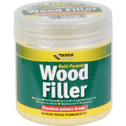 Everbuild Everbuild Multi Purpose Wood Filler 250ml Light Stainable - 55602 - from Toolstation