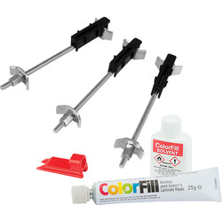 Unika / ColorFill Worktop Installation and Repair Kit White