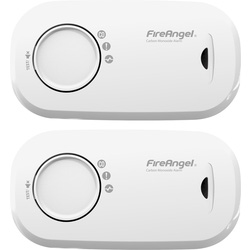 FireAngel / FireAngel 10 Year Carbon Monoxide Alarm - Replaceable Batteries FA3313 Twin Pack