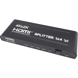 PROception PROception HDMI Amplified Splitter 4 Way - 56298 - from Toolstation