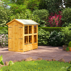 Power / Power Apex Potting Shed 6' x 4' Double Doors