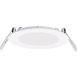 Enlite Enlite Slim-Fit Round Low Profile LED Downlight 6W Warm White 300lm - 56573 - from Toolstation