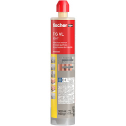 Fischer Fischer FIS VL Vinylester Injection Resin 300ml - 56829 - from Toolstation