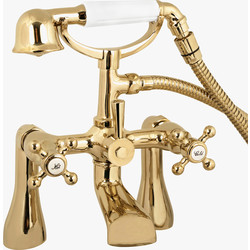Deva / Deva Tudor Taps Bath Shower Mixer Gold