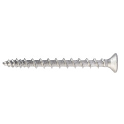 Exterior-Tite Pozi Countersunk Outdoor Screw - Silver