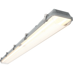 Ansell Lighting Ansell Tornado IP65 Non-Corrosive Weatherproof Batten Twin 58W 1500mm 6353lm - 57106 - from Toolstation