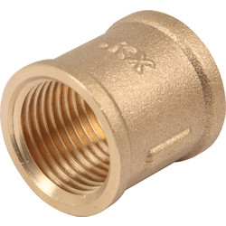 Unbranded Brass Female Socket 1/4" - 57447 - from Toolstation