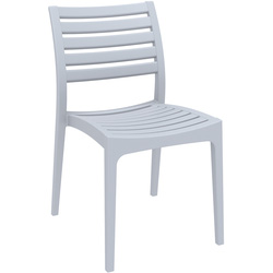 Ares Side Chair Silver Grey