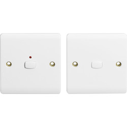 Energenie Energenie MiHome Smart 1 Gang Light Switch Master Slave 13A White - 58086 - from Toolstation