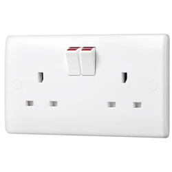 BG 13A Low Profile Switched Socket