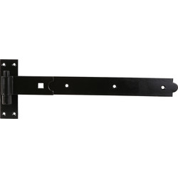 Hook & Band Black Straight Hinge 600mm - 58878 - from Toolstation