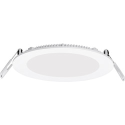 Enlite Enlite Slim-Fit Round Low Profile LED Downlight 9W Warm White 450lm - 58902 - from Toolstation