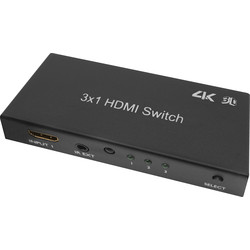 PROception PROception HDMI Amplified Switch 3 Way - 58903 - from Toolstation