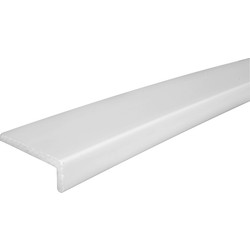 9mm White Cover Fascia Board 150mm x 3m - 58910 - from Toolstation