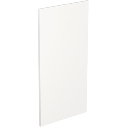 Kitchen Kit Flatpack J-Pull Kitchen Cabinet Panel Super Gloss White Wall End 800mm