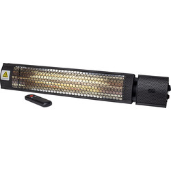SIP SIP Universal Halogen Heater with Remote Control 1 & 2kW - 59323 - from Toolstation