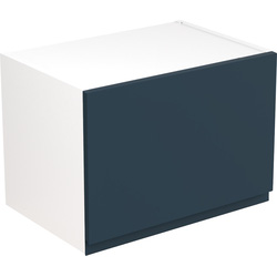 Kitchen Kit Ready Made J-Pull Kitchen Cabinet Wall Bridge Unit Ultra Matt Indigo Blue 500mm