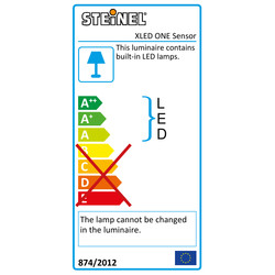 Steinel Sensor-switched LED floodlight XLED ONE Sensor
