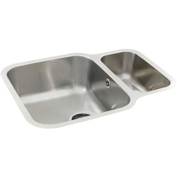 Franke Lucca Undermount Stainless Steel Sink 1.5 Bowl