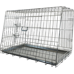 Streetwize Streetwize Delux Slanted Dog Crate Medium 30" - 60018 - from Toolstation