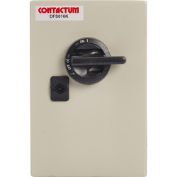 Contactum Contactum 16A Triple Pole & Neutral Switch Fuse Isolator DFS016K  - 60262 - from Toolstation
