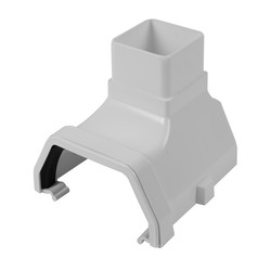 114mm Square Line Stop End Outlet