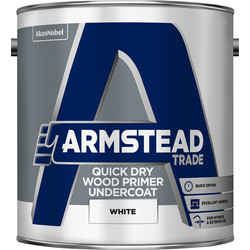 Armstead Trade Armstead Trade Quick Dry Wood Primer Undercoat 2.5L - 60689 - from Toolstation