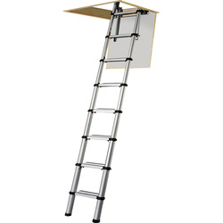 Werner Telescopic Loft Ladder 2.6m