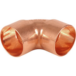 Bag of 10 22mm Copper End Feed Elbow 