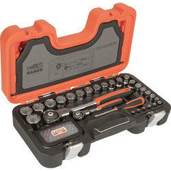 Bahco Bahco Swivel Ratchet Socket Set 79 Piece - 60903 - from Toolstation