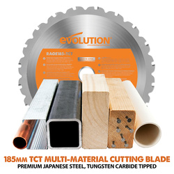 Evolution R185CCS 185mm Multi-Material Circular Saw
