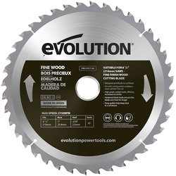 Evolution / Evolution Fine Wood Blade 210mm x 40T