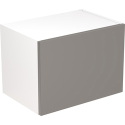 Kitchen Kit / Kitchen Kit Flatpack Slab Kitchen Cabinet Wall Bridge Unit Super Gloss Dust Grey 500mm