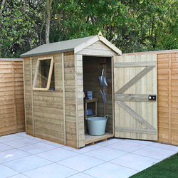 Forest Garden Timberdale Apex Shed 6' x 4'
