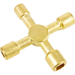 Rothenberger / Rothenberger Brass Multi-Purpose 4 Way Key