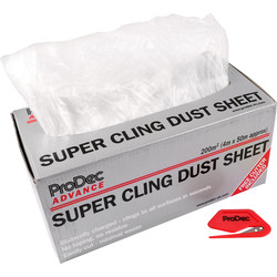 Prodec Advance Super Cling Dust Sheet 4m x 50m
