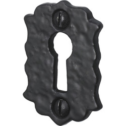 Old Hill Ironworks / Old Hill Ironworks Escutcheon 47mm x 32mm Floral