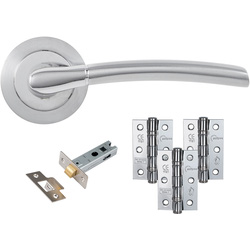 Eclipse Tifosi Door & Latch Pack Polished / Satin Chrome