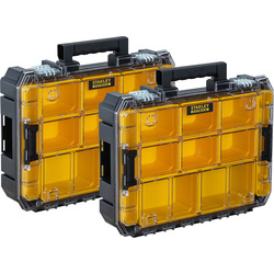 Stanley FatMax Stanley FatMax Pro-Stack Organiser Twin Pack - 61877 - from Toolstation