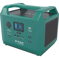 V-TAC 600W Portable Power Station Green