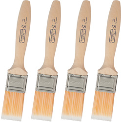 1.5" 2" RODO Diamond 3pc Synthetic Paint Brush Set 1x1" 