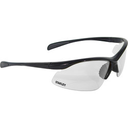 Stanley / Stanley 10-Base Curved Half-Frame Safety Glasses Clear