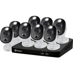 Swann Security Swann 1080P CCTV System 8-Channel 8-Camera - 62320 - from Toolstation