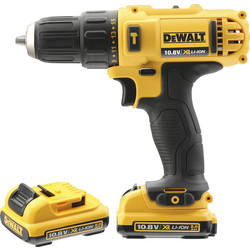 DeWalt / DeWalt DCD716D2-GB 10.8V XR Li-Ion Sub Compact Hammer Drill Driver 2 x 2.0Ah