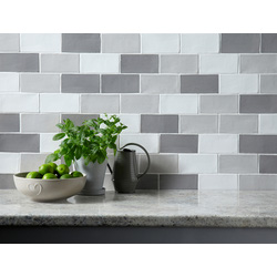 Unbranded / Country Dove Grey Ceramic Wall Tiles