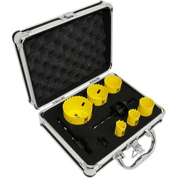 Spectre Spectre Electrician's Holesaw Set 9 Pc - 62566 - from Toolstation