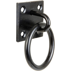 Chain Plate Ring Black